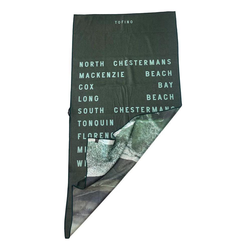 Tofino & Ucluelet Beaches Performance Quick-Dry Travel Towel