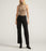 Sophia Wide Leg - High Rise Black Ponte Knit Pants