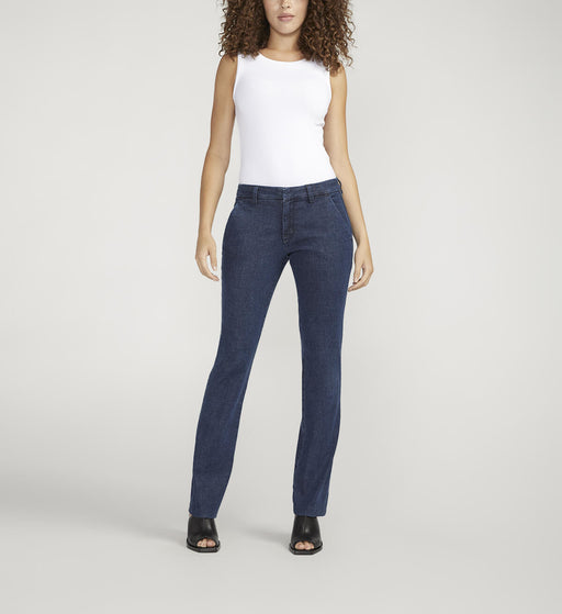 Alayne Mid Rise Baby Bootcut Jeans