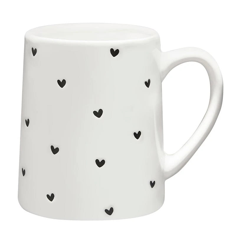 Hearts Tapered Mug