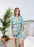 PJ Short Sleeve Button Up/Short Set Bamboo Tropic Like Its Hot