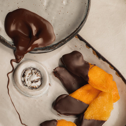 Chocolate Dipped Mangoes