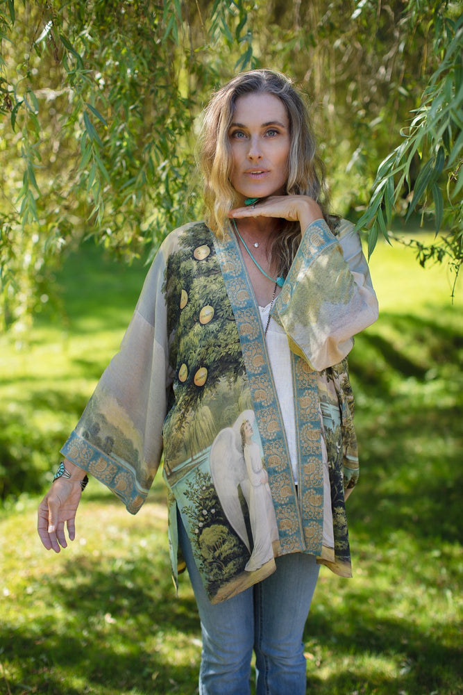 Tree of Life Kimono w/ Belt