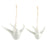 Dove Ornament set of 2