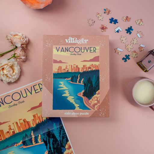 Vancouver Sunset | 1000-Piece Puzzle for Adults | Designed in Canada by Capri Sadler