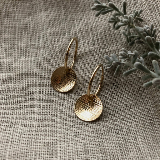 Full Moon Hoops | Gold