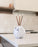 Neva Vase, White Marble