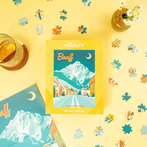 Banff Moonlight | 500-Piece Puzzle | Designed in Canada