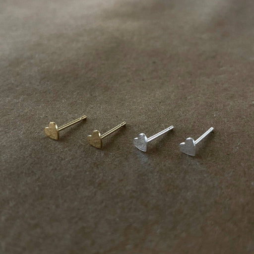 Tiny Heart Studs