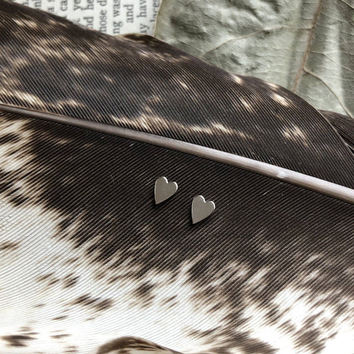 Tiny Heart Studs