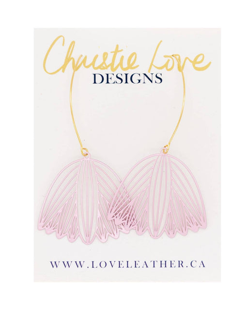 “Blossom”-multiple colours-floral earring (Hypoallergenic)