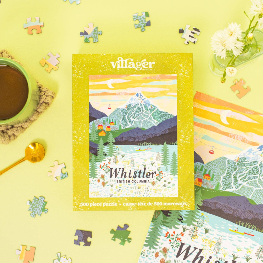 Whistler Mountain | 500-Piece Puzzle | Designed in Canada