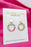 "Lucie"- Green, Pink, White and Gold, Hypoallergenic
