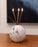 Neva Vase, White Marble