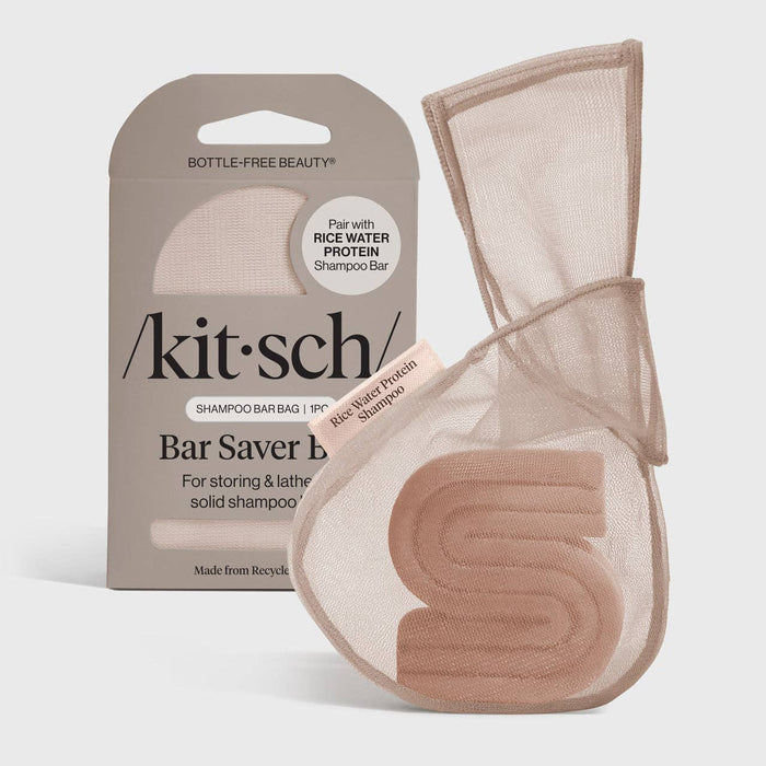 Rice Water Protein Shampoo Bar Saver Bag