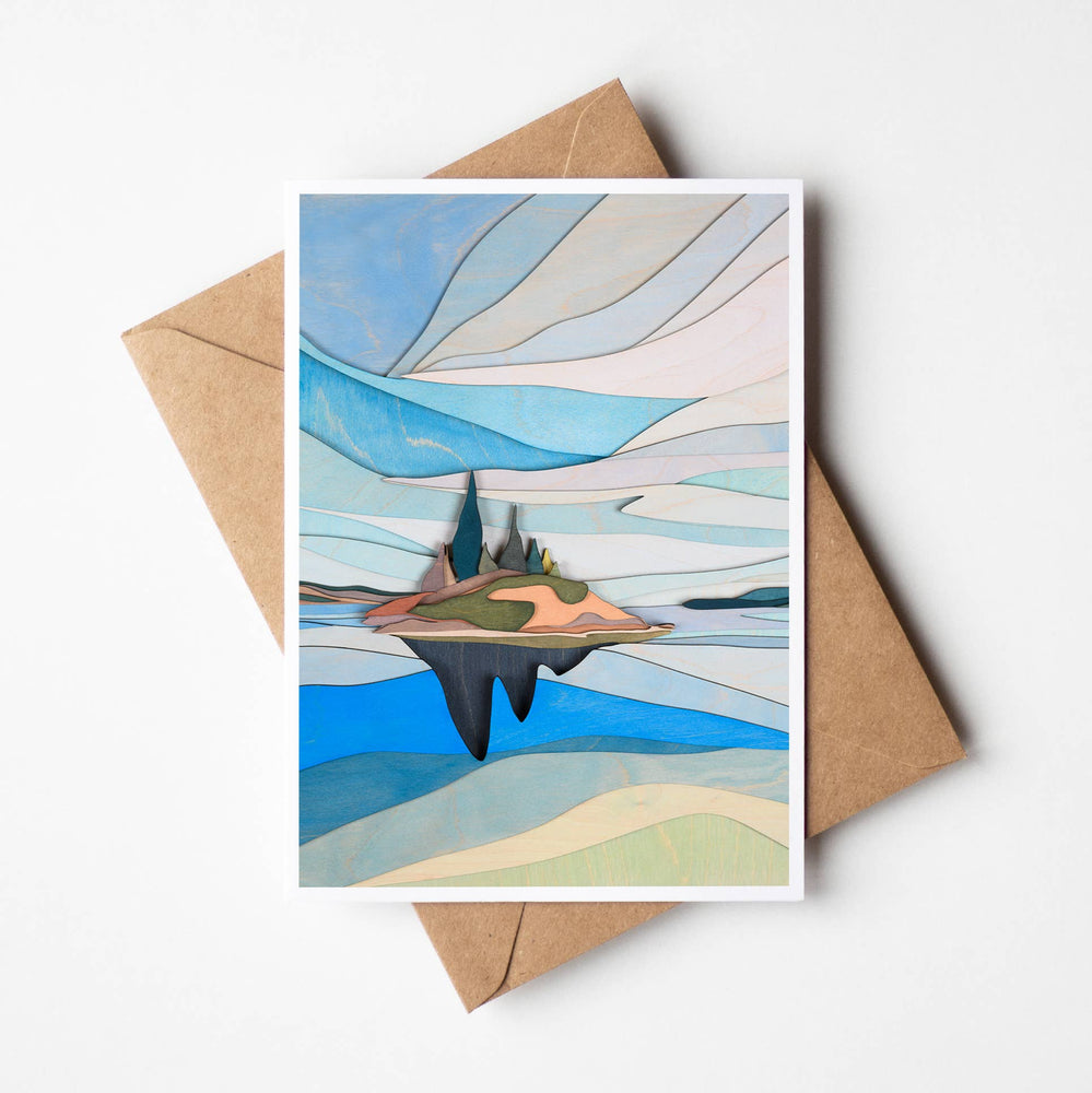 Salt Spring 5"x7" Blank Card for Any Occasion
