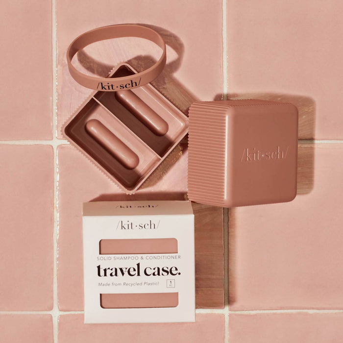 2 Compartment Bottle-Free Beauty Travel Case