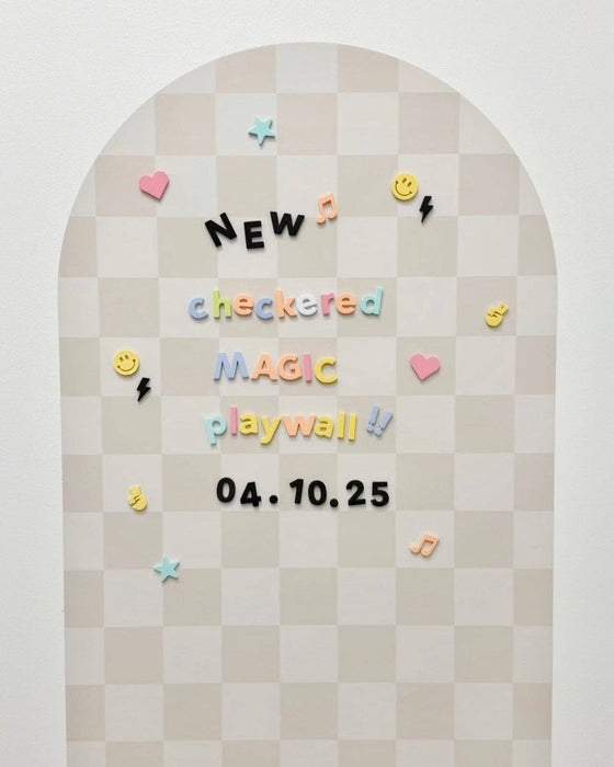 MEGA Magic Playwall - Arch Magnetic Wall Decal for Kids