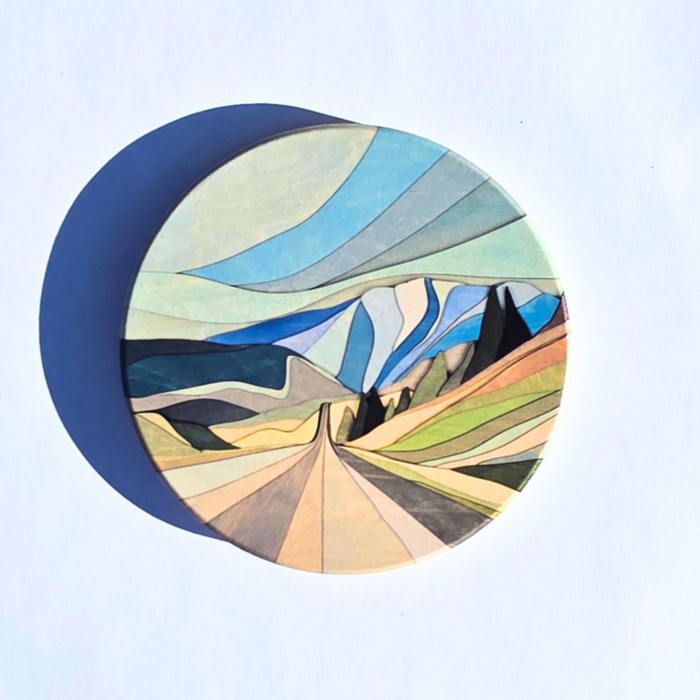 Road Trip Ceramic Coaster
