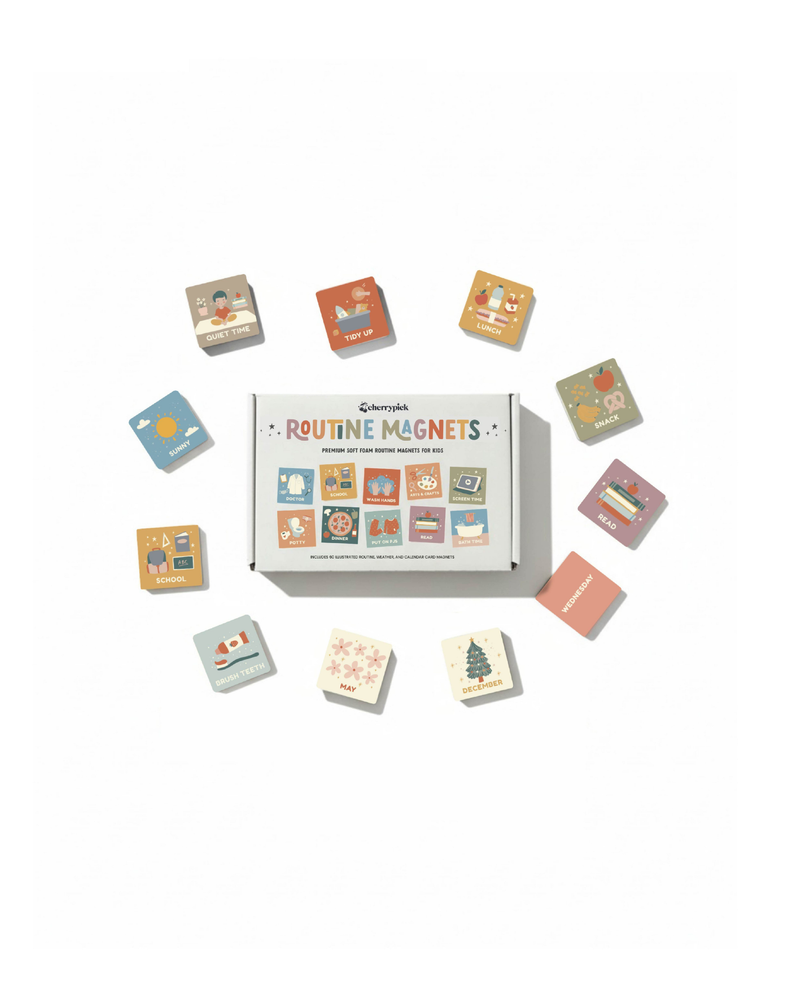 Routine Magnets - Soft Foam Magnetic Set (60 pc set)