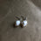 Baroque Pearl Earrings | Silver