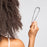 Metal French Hair Pin - Silver