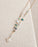 Gold Pearl & Mixed Stone Beaded Drop Necklace
