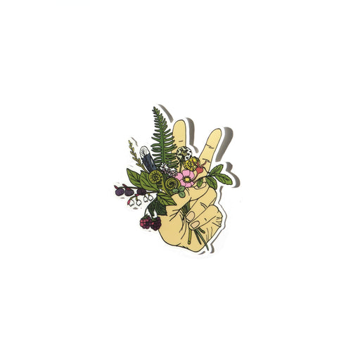 Peace Handful Sticker