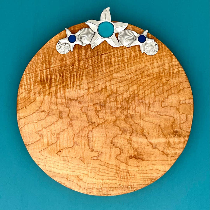 Shells Seaglass Round Board