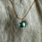 Ava Necklace | Peridot Quartz
