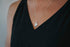 White Sea Glass Necklace