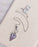 Silver Double-Side Heart Necklace – Freshwater Pearl & Resin