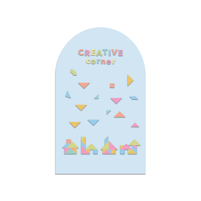 Magic Playwall - ORIGINAL Arch Magnetic Wall Decal for Kids