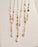 Gold & Multicolor Pearl Beaded Y Necklace