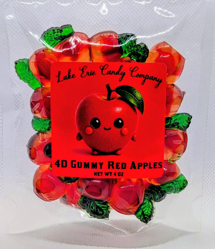 4D Gummy Red Apples