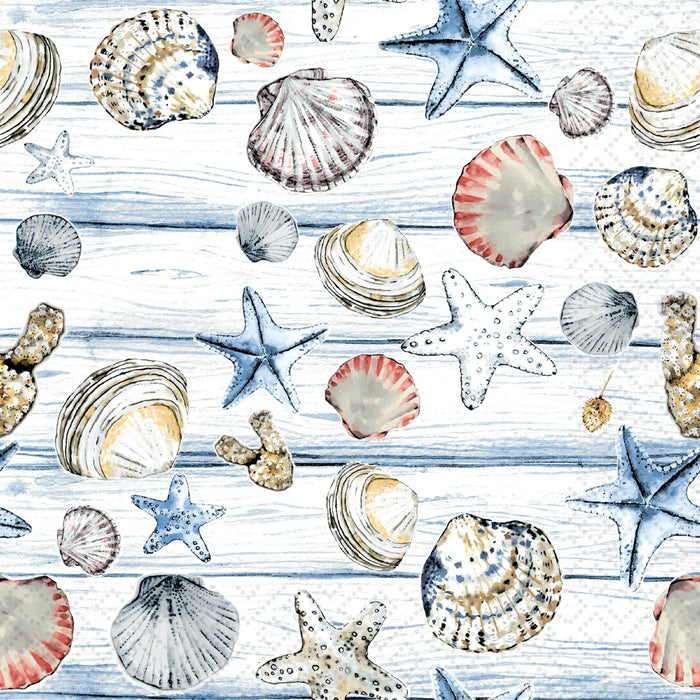 Beach Shells Luncheon Napkin