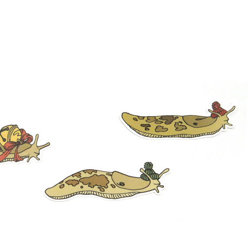 Slug Sticker with Green Hat