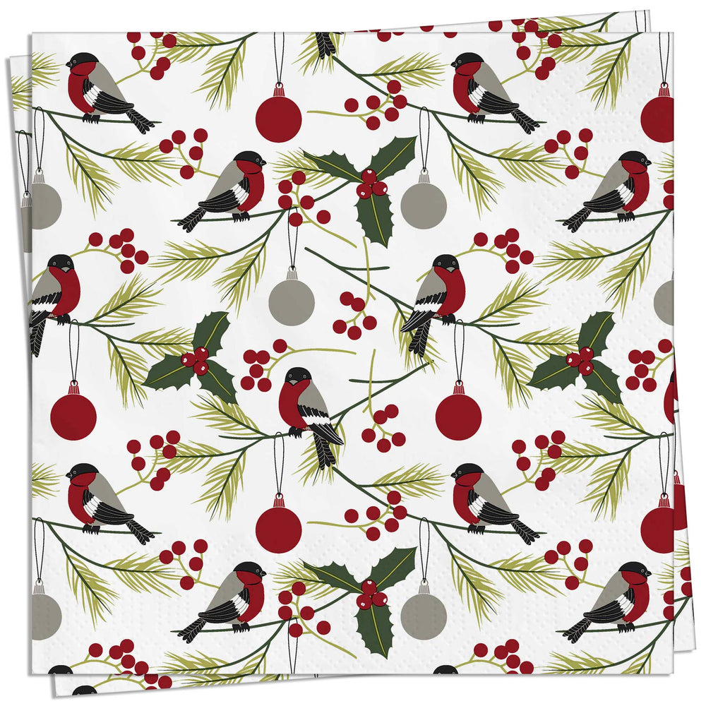 Hollybranch Birds - Cocktail Napkin