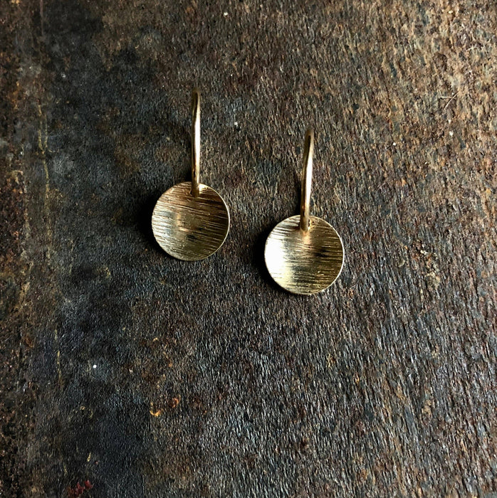Full Moon Hoops | Gold