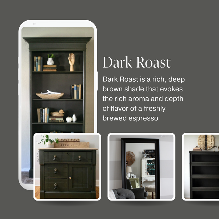 Dark Roast - Chalk Style Paint for Furniture & Home Decor