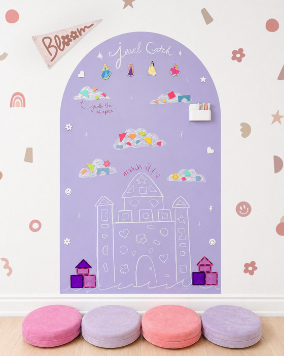 JUMBO Magic Playwall - Arch Magnetic Wall Decal for Kids