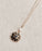Gold Pearl Sand Dollar Beach Pendant Necklace