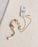 Gold & Multicolor Pearl Beaded Y Necklace