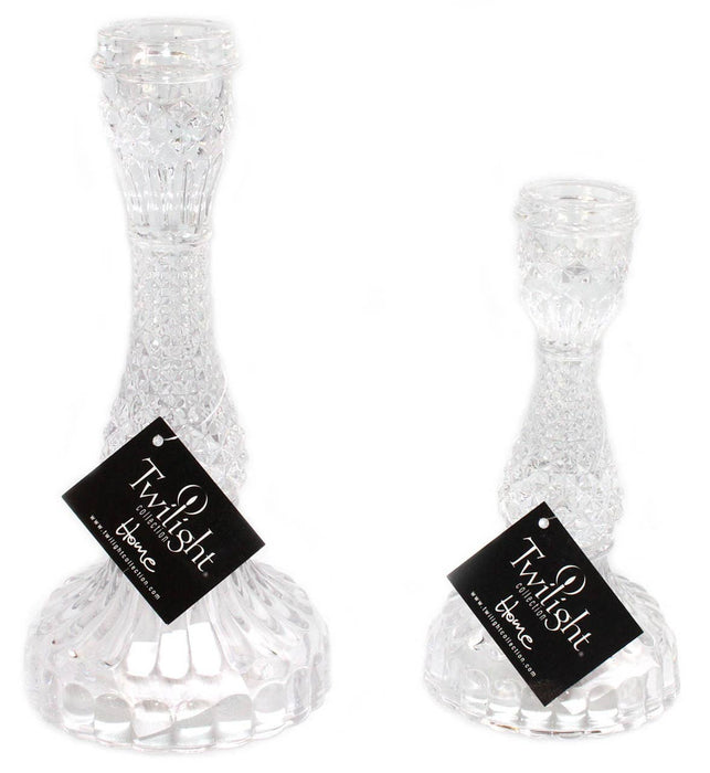 Bella Candle Holders – Clear