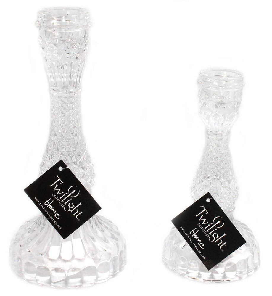 Bella Candle Holders – Clear