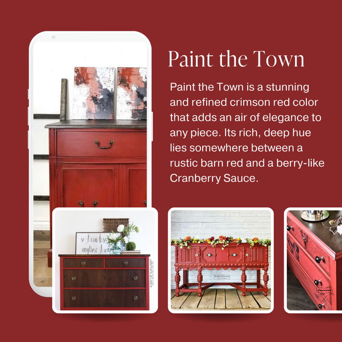 Paint the Town -Chalk Style Paint for Furniture & Home Decor