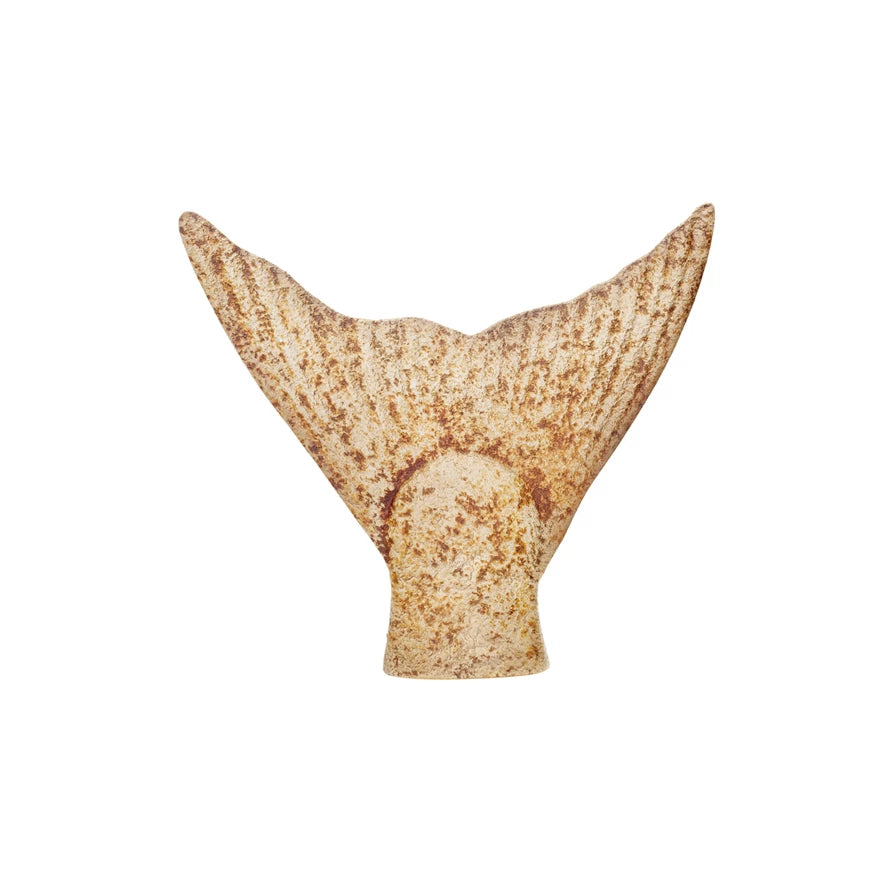 Metal Salmon Tail Wall Décor