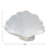 Stoneware Shell Plate 8635