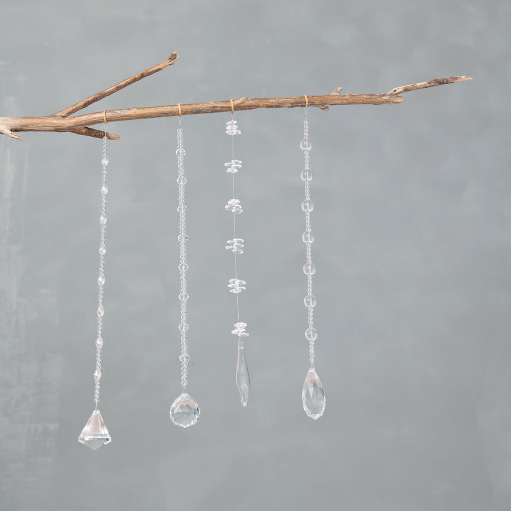 Crystal Drop Ornament 4 styles 0999