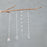 Crystal Drop Ornament 4 styles 0999